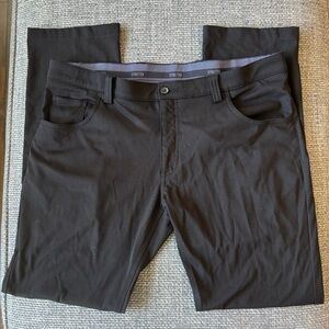 🖤Men’s Black Stretch Pants 36x34 Comfortable Classic Fit🖤